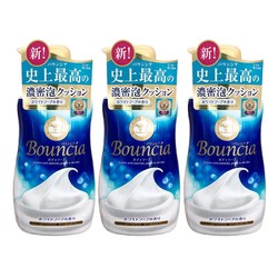 Cow 牛牌 牛乳石碱 bouncia 浓密泡沫沐浴露 500毫升/瓶 3件装