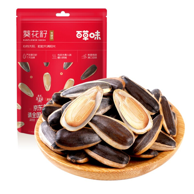 Be&Cheery 百草味 葵花籽 焦糖味 500g