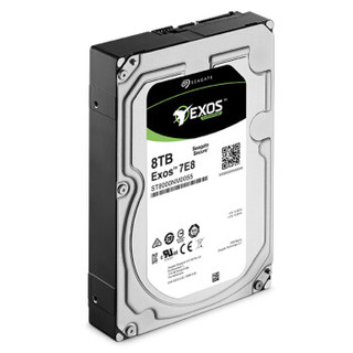 SEAGATE 希捷 银河Exos 7E8系列 3.5英寸企业级硬盘 8TB 256MB ST8000NM001A (7200rpm、CMR)