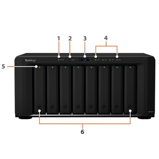 Synology 群晖 DS1817 8盘位NAS (AL-314、4GB）