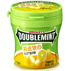DOUBLEMINT 绿箭 脆皮软心薄荷糖 柠檬薄荷味 80g