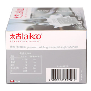 taikoo 太古 优级白砂糖包 50包 375g