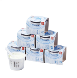 乐纯脱脂酸奶 高蛋白 控脂代餐健身 135g FIT 6盒装（带蜂蜜包） *2件