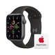 Apple Watch SE 智能手表 GPS款 44毫米深空灰色铝金属表壳 黑色运动型表带MYDT2CH/A