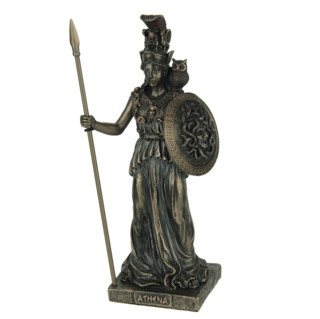Veronese Design 雅典娜智慧和战争青铜雕像