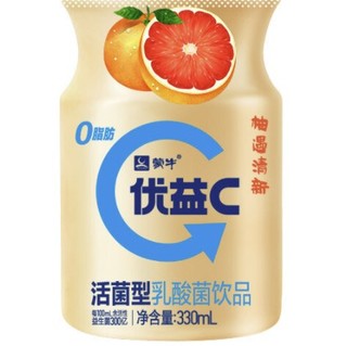 MENGNIU 蒙牛 优益c 活菌型乳酸菌饮品 西柚味 330ml*4瓶