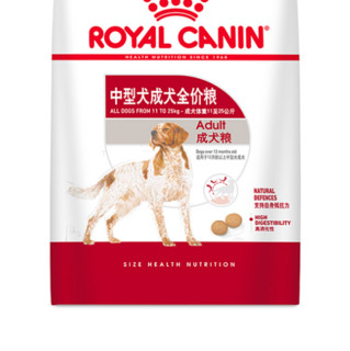 ROYAL CANIN 皇家 M25中型犬成犬狗粮 4kg