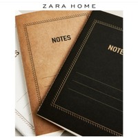 Zara Home 复古风封面笔记本 17.5 x 25.5cm  3本装 