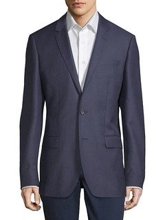 Notch Lapel Wool Jacket