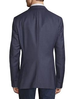 Notch Lapel Wool Jacket