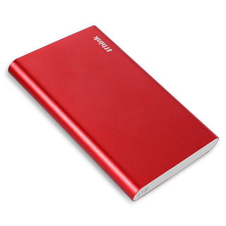 Ithink 埃森客 2TB USB3.0 移动硬盘 朗悦系列 2.5英寸 活力红（小巧便携 金属磨砂）