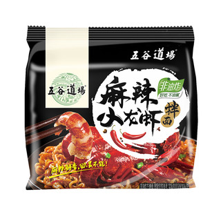 五谷道场 麻辣小龙虾拌面 麻辣味 112g*4袋