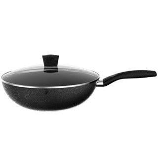 Midea 美的 CJ30WOK301 炒锅(30cm、不粘、合金、麦饭石色)