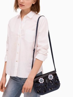 zibbi medium flap shoulder bag