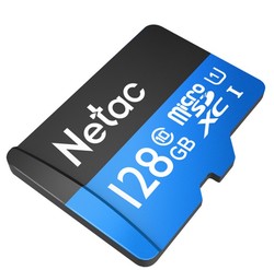 Netac 朗科 P500系列 microSD存储卡 128GB 海之蓝（UHS-III、V30) *2件