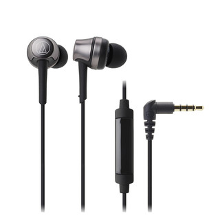 audio-technica 铁三角 ATH-CKR50iS 入耳式有线耳机 黑色
