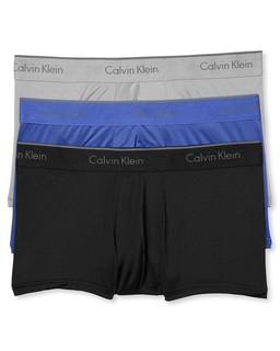 Microfiber Stretch Low Rise Trunks - Pack of 3