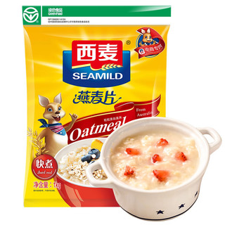 SEAMILD 西麦 快煮 燕麦片 1kg