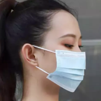 XAXR（日用） XAXR 口罩一次性医用口罩 三层防护防尘防晒防雾霾防细菌飞沫 50只装 （二类医疗器械）
