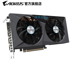 技嘉AORUS RTX3060 12G 猎鹰 甜品级电竞独立游戏显卡