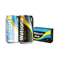 88VIP：watsons 屈臣氏 苏打水混合(原味20+盐味4)无糖汽水330ml*24罐整箱碳酸饮料