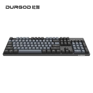 DURGOD杜伽K310w  104键cherry樱桃轴可编程背光机械键盘（游戏键盘）