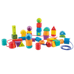 Hape E8305 大颗粒穿绳玩具