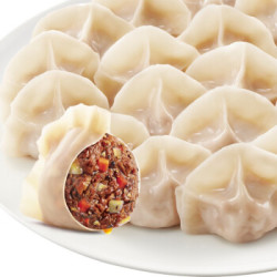 思念 黑椒牛肉 水饺 600g/30只 *8件