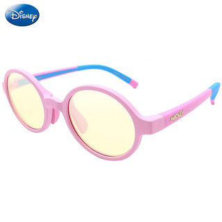 迪士尼（Disney）儿童防蓝光眼镜手机电脑护目镜男女通用5-12岁 粉色 +凑单品