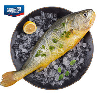 京东PLUS会员、限地区：海名威 国产冷冻黄花鱼（大黄鱼） 600g *5件