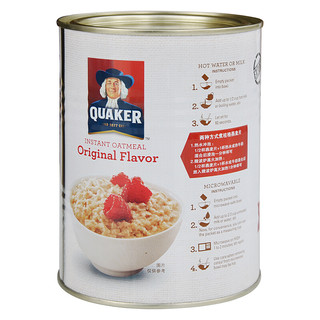 QUAKER 桂格 即食燕麦片 400g 罐装