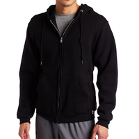 RUSSELL ATHLETIC Dri Power 男子运动卫衣 697HBM1 黑色 S