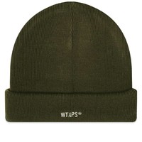 WTAPS Beanie 04 男士针织帽 军绿色