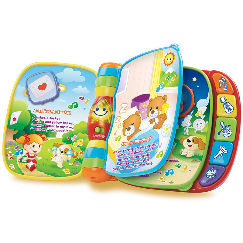 vtech 伟易达 80-166718 双语启蒙音乐书