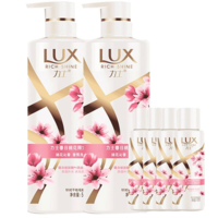 LUX 力士 春日桃花沁香氛洗发乳 春日桃花限定款 750ml*2+100ml*4