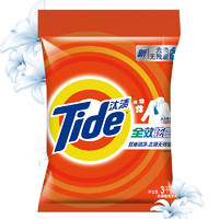 Tide 汰渍 全效炫白洗衣粉 3kg 淡雅清香香型