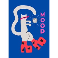 艺术品：旧金山女艺术家阿莉·怀尔德  情绪猫 Mood Cat 