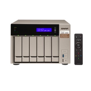 QNAP 威联通 TVS-673 6盘位NAS（RX-421BD、8GB）