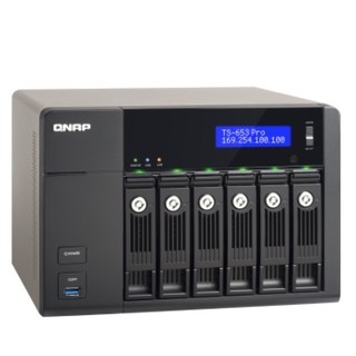 QNAP 威联通 TS-653 Pro 6盘位NAS（J1900、8GB）