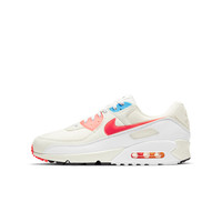 NIKE 耐克 Air Max 90 男子休闲运动鞋 DD8496-161 帆白/红外线红/白色/尘光子色/狂喜深红 44