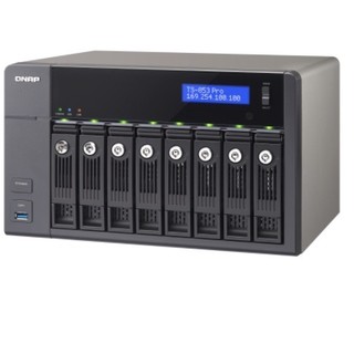 QNAP 威联通 TS-853 Pro 8盘位NAS（J1900、8G）