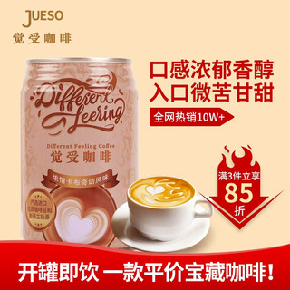 觉受咖啡 罐装咖啡饮料 24罐*280ml