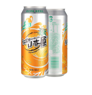 HANS 汉斯 菠萝啤味碳酸饮料 500ml*12罐