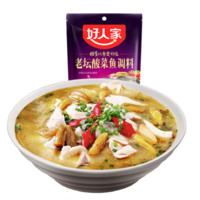 TEWAY FOOD 好人家 老坛酸菜鱼调料 350g