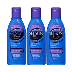 Selsun 特效去屑止痒洗发水 200ml*3瓶（两款可选）