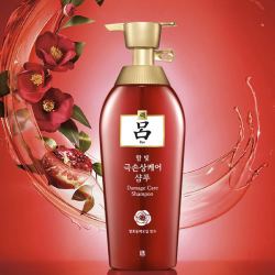 Ryo 吕 红吕染烫修复损伤洗发水 500ml*2 + Ryo 吕 绿吕无硅油护发素 500ml