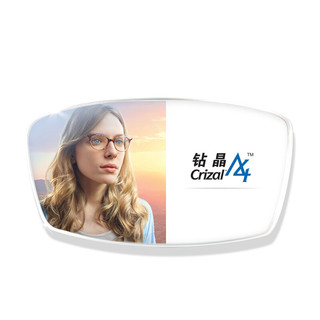 essilor 依视路 钻晶A4系列 1.502折射率 非球面镜片