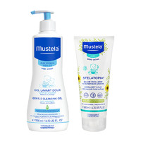 88VIP：Mustela 妙思乐 婴儿洗发沐浴露500ml+思恬雅润肤膏200ml