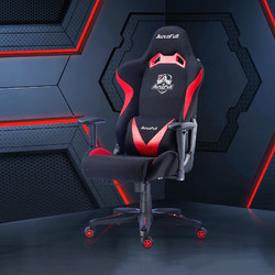 AutoFull 傲风 人体工学电脑椅电竞椅 荣耀之盾 黑红色