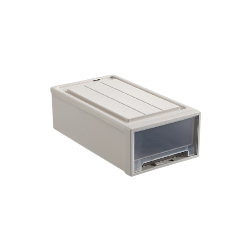 Younal 友耐 YR3018 抽屉式收纳箱 28L 浅咖色